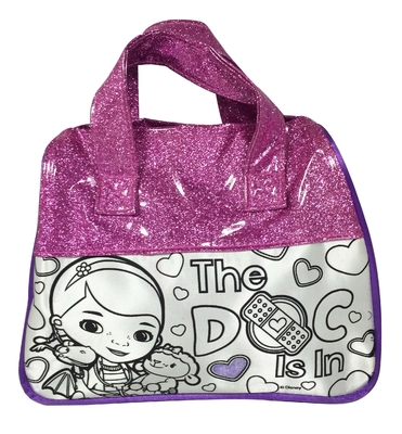 Ζωηρόχρωμη τσάντα Doodle Tote με εξατομικευμένο το λαβή πολυεστέρα Doodlebag